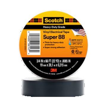 3M 88 Vinyl Electrical Tape - 3/4