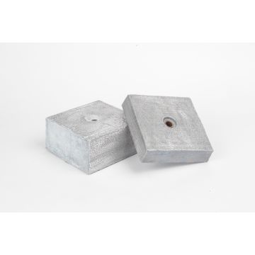 Aluminum Anode – 8" x 8" x 4"
